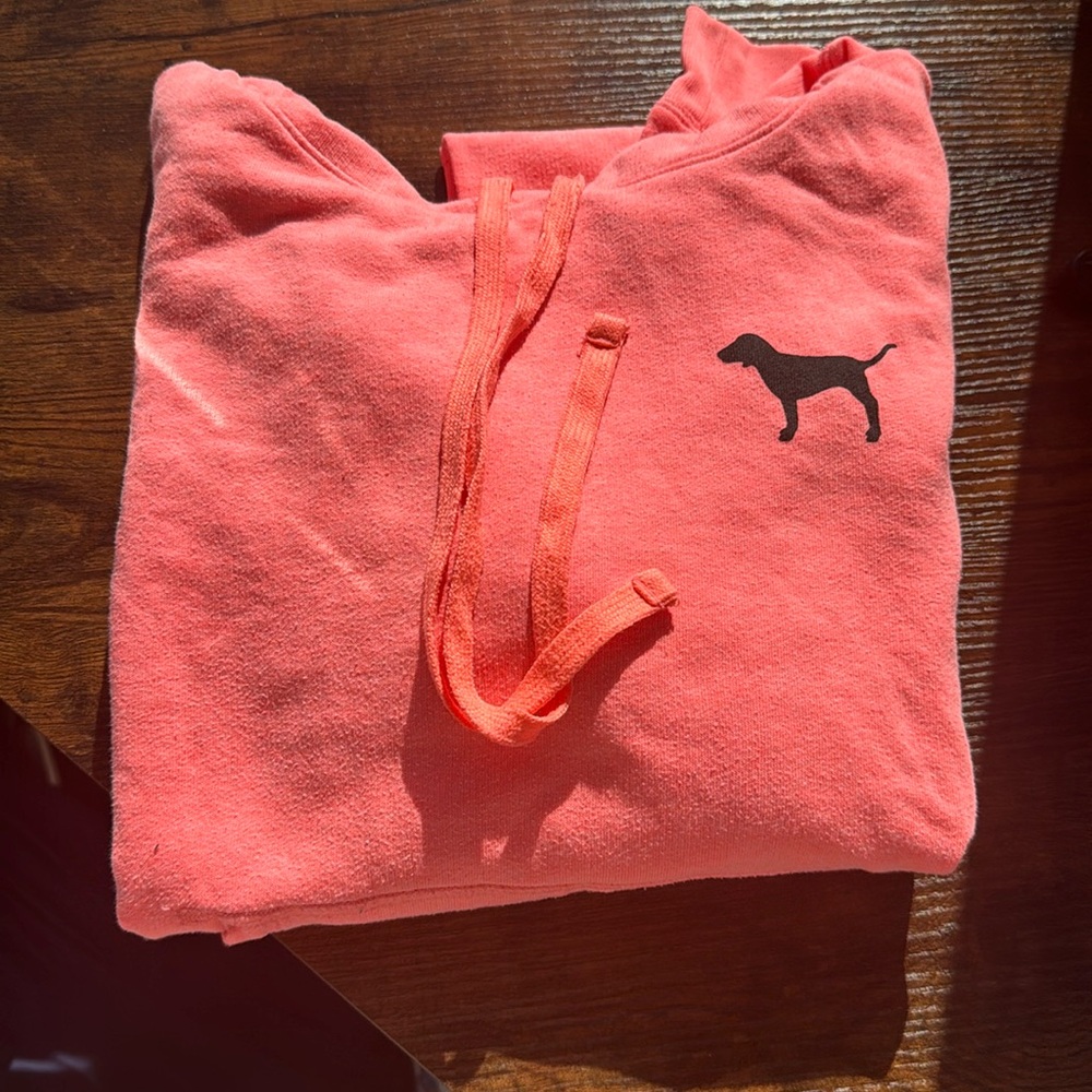 Pink hoodie women Medium